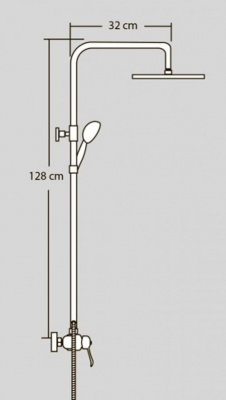 Душевой гарнитур Grazia Cromo VR.GRZ-9950.CR Veragio фото в интернет-магазине Русалия