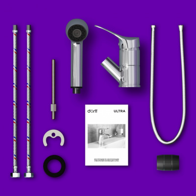 D5000000 Ultra смеситель для кухни с вытяжным изливом фото в интернет-магазине Русалия