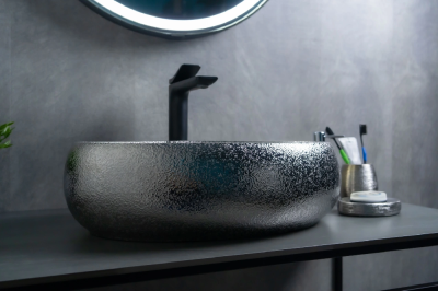 Раковина накладная Gid 9030s фото в интернет-магазине Русалия