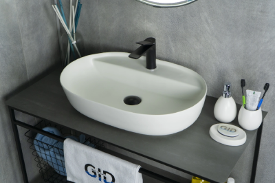 Раковина накладная Gid Wm1346 фото в интернет-магазине Русалия