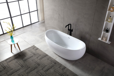 Акриловая ванна ABBER AB9236 170х80х64 см фото в интернет-магазине Русалия