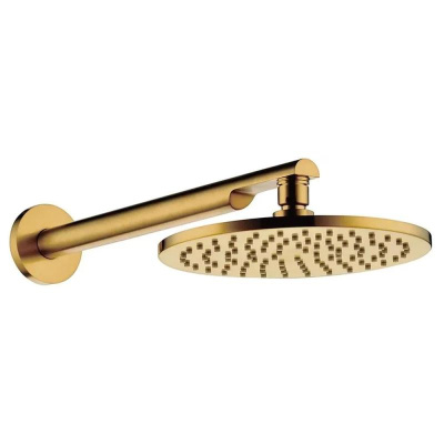 Душевая система встраиваемая (без излива) Grocenberg GB5090GL, брашированное золото фото в интернет-магазине Русалия