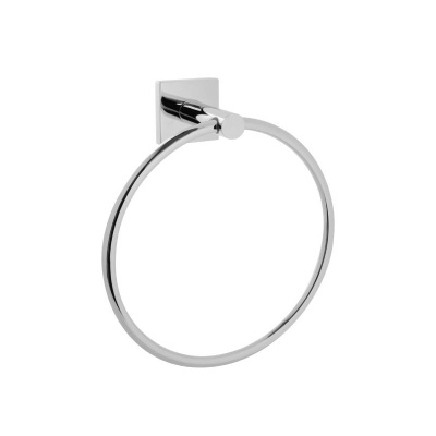 Кольцо для полотенец FIXSEN LUX CHROME FX-15011, хром фото в интернет-магазине Русалия