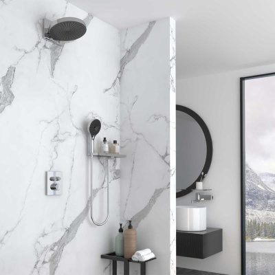 Душевой комплект Inspire VSFW-3I21MT1RCH встраиваемый, термостатический, двухрежимный, хром Vincea фото в интернет-магазине Русалия