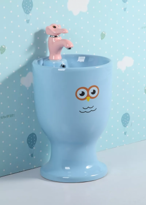 Раковина с пъедесталом Gid Nb193-BU фото в интернет-магазине Русалия