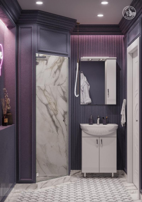 Тумба под раковину AQUATON Онда 60 белый 1A122801ON010 фото в интернет-магазине Русалия