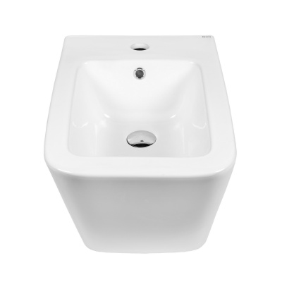 BOND F04-20 Биде подвесное прямоугольное белое с переливом фото в интернет-магазине Русалия