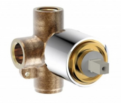 Встраиваемая часть для смесителя 1 реж D999CP-ENG Bravat фото в интернет-магазине Русалия