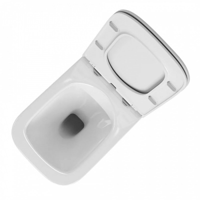 Унитаз подвесной безободковый Heis SH0302 с сиденьем-микролифт SHRUDERS фото в интернет-магазине Русалия