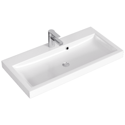 Подвесная тумба 80 Verona белый Ver.01.08/W + умывальник Infinity 800 Inf.08.04.D Aqwella фото в интернет-магазине Русалия