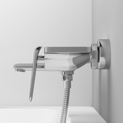 Смеситель для ванны IDDIS Dash (DASSB00i02WA) фото в интернет-магазине Русалия