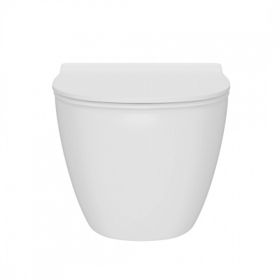 Унитаз подвесной безободковый Linus SH0112 Торнадо с сиденьем-микролифт SHRUDERS фото в интернет-магазине Русалия