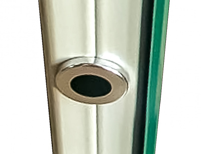 Зеркало Атлантика 100 с подсветкой и часами Style Line фото в интернет-магазине Русалия