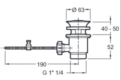 Смеситель для умывальника July E16027-4ND-CP Jacob Delafon фото в интернет-магазине Русалия