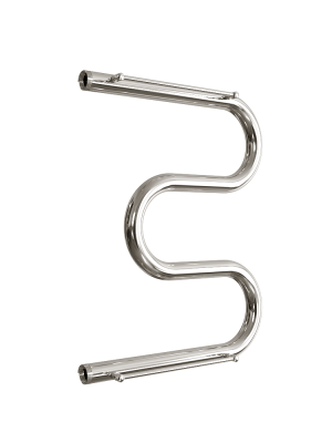 Полотенцесушитель ДВИН M 50/40 c полкой Водяной 1" К0  Полированный 4627086043484 фото в интернет-магазине Русалия