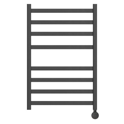 Полотенцесушитель электрический Point Меркурий PN83158BE П8 500x800 левый/правый, черный фото в интернет-магазине Русалия