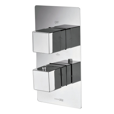 Alme 1544 Thermo Термостатический смеситель для ванны и душа Wasserkraft фото в интернет-магазине Русалия