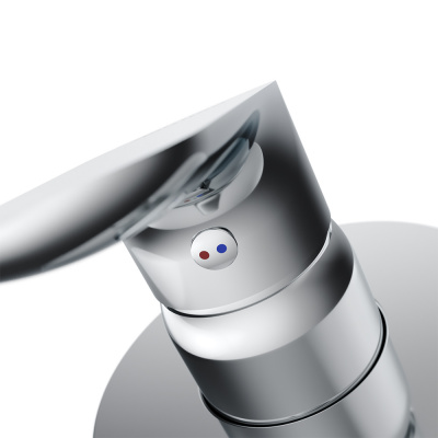 777500001 Jupiter, смеситель монтируемый в стену, хром фото в интернет-магазине Русалия