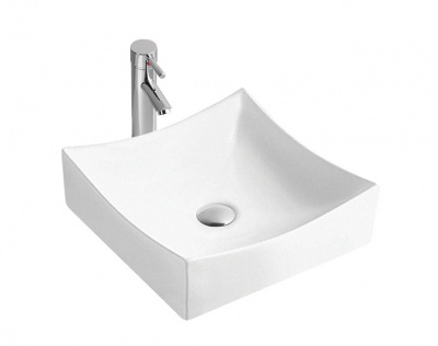 AQ5516-00 раковина 400*400*130 для установки на столешницу фото в интернет-магазине Русалия