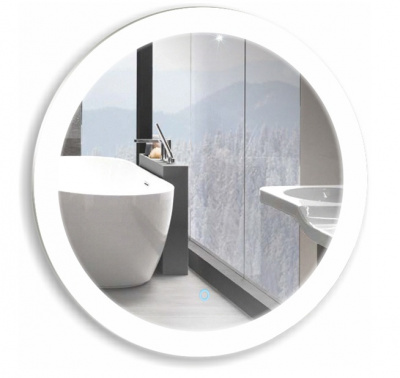 Зеркало круглое Перла d650 ФР1534 AZARIO фото в интернет-магазине Русалия