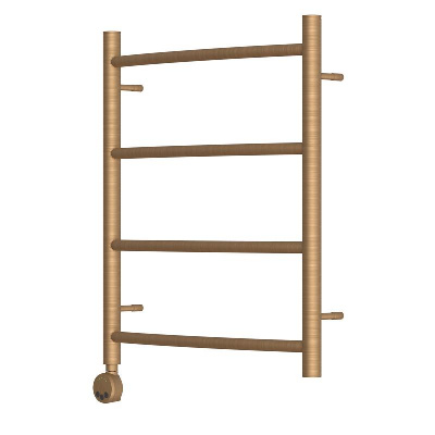 Полотенцесушитель электрический Point Афина PN04156BRE П4 500x600 левый/правый, бронза фото в интернет-магазине Русалия