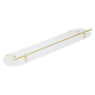 Полка с галереей L60см VR.GIL-6411.DO Gialetta Dorato Veragio фото в интернет-магазине Русалия