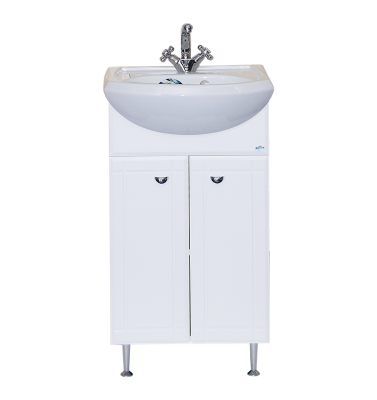 Тумба Соло 40 с раковиной Sanita Mango 40 Misty фото в интернет-магазине Русалия