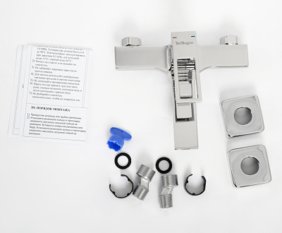 Смеситель для ванны и душа  LUCE LUC-VAS-CRM  Belbagno фото в интернет-магазине Русалия