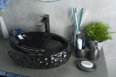 Раковина накладная Gid 9030bf фото в интернет-магазине Русалия