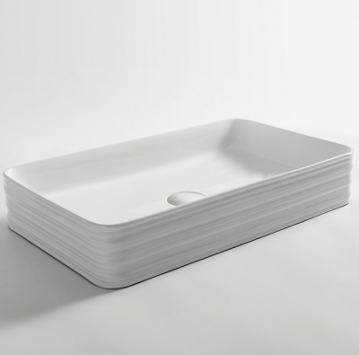 Раковина накладная прямоугольная W1531 CeramaLux фото в интернет-магазине Русалия