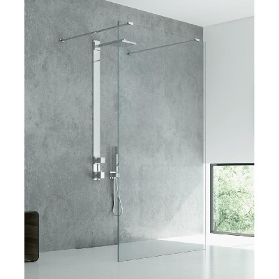 Душевое ограждение NEW TRENDY NEW MODUS 120x200 EXK-5496 (хром) фото в интернет-магазине Русалия