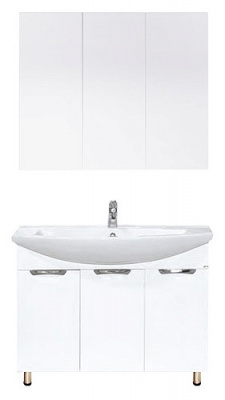 Тумба Лаванда 105 с раковиной Kirovit Элеганс 105 Misty фото в интернет-магазине Русалия