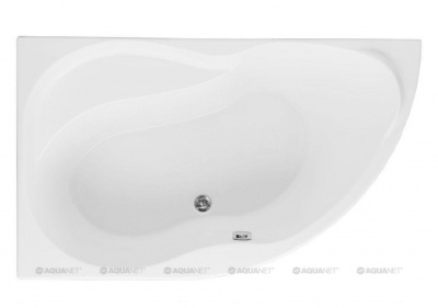 Ванна акриловая асимметричная Graciosa 150x90 Aquanet