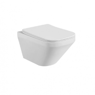 Set AQUATEK ЛИРА (рама AQUATEK Standard INS-0000012 с звукоиз.прокладкой+крепеж KKI-0000002+кнопкаKDI-0000009+унитаз ЛИРА AQ1155-00 с крышкой-сиденьем soft-close) фото в интернет-магазине Русалия