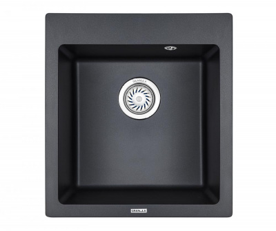 Кухонная мойка GRANULA (4651, ШВАРЦ) фото в интернет-магазине Русалия