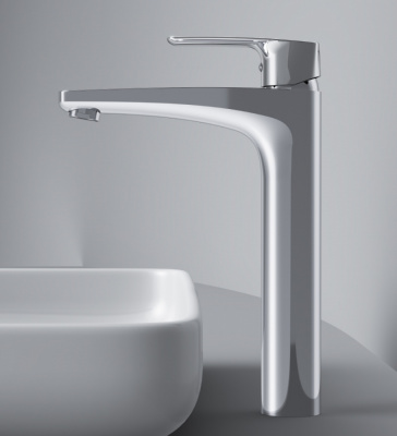 F90A92000 Gem, смеситель для умывальника высокий, хром, шт. фото в интернет-магазине Русалия