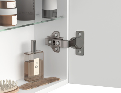 Зеркальный шкаф Moduo 40 SB-LS-MOD40Wh Cersanit фото в интернет-магазине Русалия