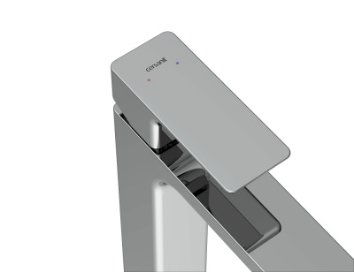 Смеситель для раковины высокий для накладной раковины GEO A63043 Cersanit фото в интернет-магазине Русалия