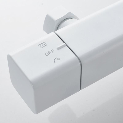 Душевая система c термостатом Shevanik S3096C, белый фото в интернет-магазине Русалия