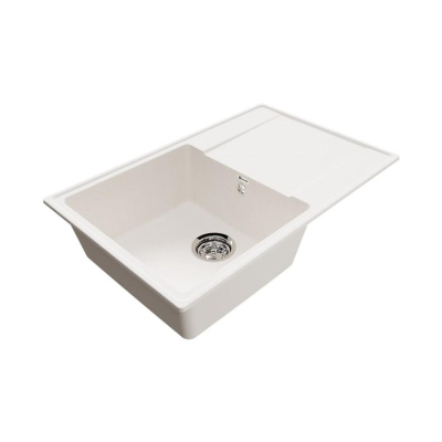 Кухонная мойка Maretti Kitchen KT735-WH, белый фото в интернет-магазине Русалия