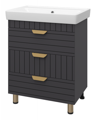 Тумба Gloster 70 с раковиной Dreja Q 70 Brevita фото в интернет-магазине Русалия