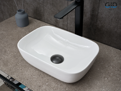 Раковина накладная Gid N1334 фото в интернет-магазине Русалия