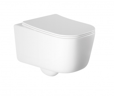 SET AQUATEK ЛУГАНО (рама AQUATEK Standard INS-0000012(без клавиши и крепежа)+унитаз ЛУГАНО AQ2002-00 с тонким сиденьем soft-close фото в интернет-магазине Русалия