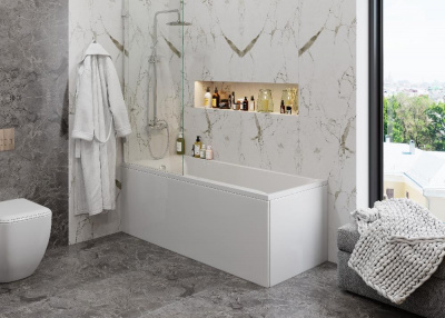 Акриловая ванна VAGNERPLAST VERONELA 170x75 VPBA170VEA2X-04 фото в интернет-магазине Русалия