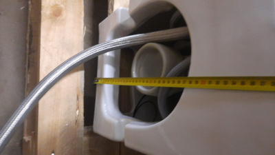 Унитаз приставной с функцией импульсного смыва SL-5030 (570х360х400) SantiLine фото в интернет-магазине Русалия