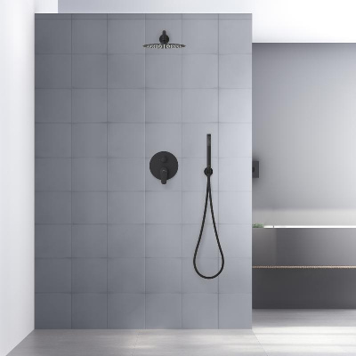 Set 3 в 1 душевой комплект AQUATEK, матовый черный AQ1172MB БЕТТА фото в интернет-магазине Русалия