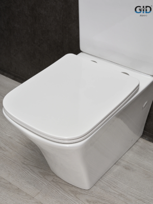 Унитаз напольный Gid Tn2184 62251Y белый 62.5x35x81 фото в интернет-магазине Русалия