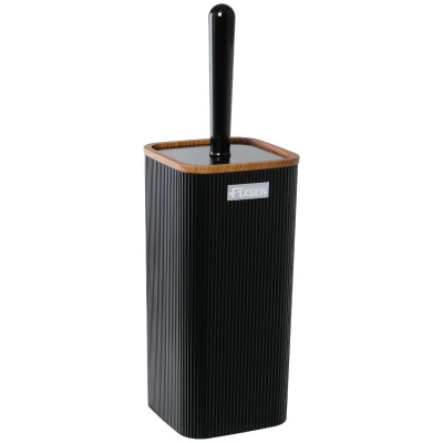 Ершик FIXSEN BLACK WOOD FX-401-5, черный/коричневый фото в интернет-магазине Русалия
