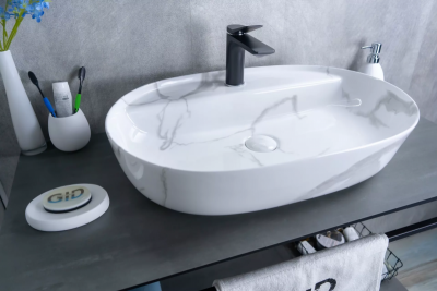 Раковина накладная Gid Mnc346C фото в интернет-магазине Русалия