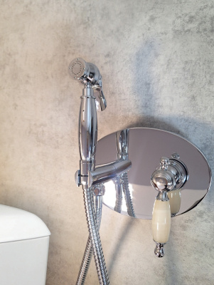 Встраиваемый гигиенический душ AltroBagno Opera 060103 Cr AltroBagnoOpera060103Cr фото в интернет-магазине Русалия